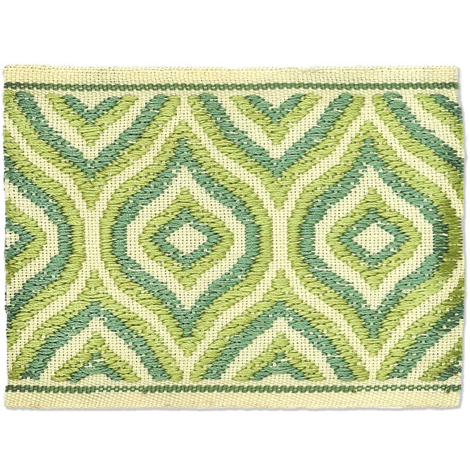 Stout Trim Kaleidoscope 4 Opal HARMONY TRIM 57%SVI 43%POL CHINA Horizontal: 0.000 and Vertical: 0.000 3 in - My Fabric Connection -