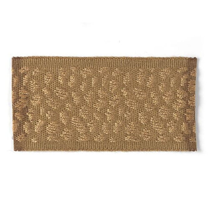 Stout Trim Dakarte 2 Sesame PETITE EXPRESSIONS TRIM 43%SVI 33%ACR 24%POL CHINA Horizontal: 0 and Vertical: 0 1.75 in - My Fabric Connection -