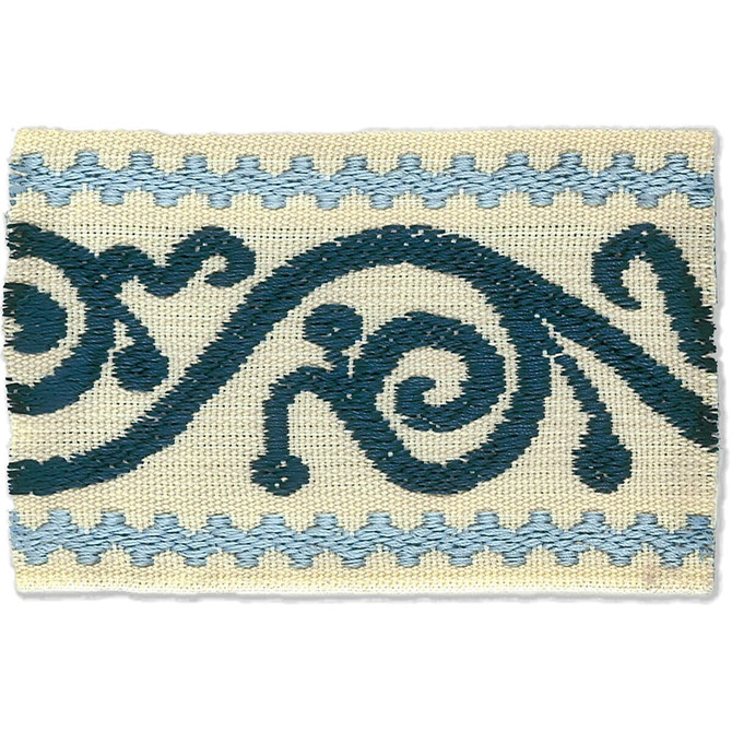 Stout Trim Delilah 1 Cadet Trim CHINA </p><p>Repeat: H: 0.000, V: 0.000 2.5 in - My Fabric Connection -