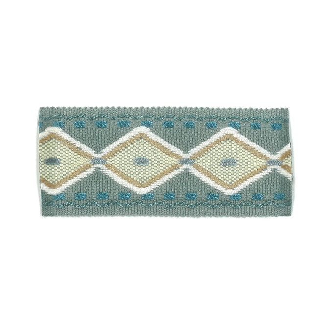 Stout Trim Halation 3 Caribbean Trim 100%SVI CHINA </p><p>Repeat: H: 1.000, V: 0.000 1.5 in - My Fabric Connection -