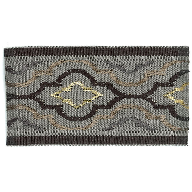 Stout Trim Synergy 1 Flint Trim CHINA </p><p>Repeat: H: 2.500, V: 0.000 2 in - My Fabric Connection -