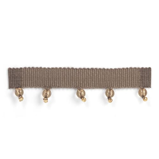 Stout Trim Celeste 9 Coffee PETITE EXPRESSIONS TRIM 83%SVI 17%POL CHINA Horizontal: 0 and Vertical: 0 0.88 in - My Fabric Connection -