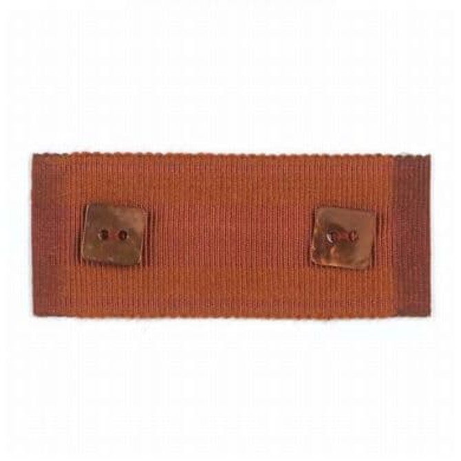 Stout Trim Manfred 10 Ginger Trim 95%SVI 5%POL CHINA </p><p>Repeat: H: 0.000, V: 0.000 1.5 in - My Fabric Connection -