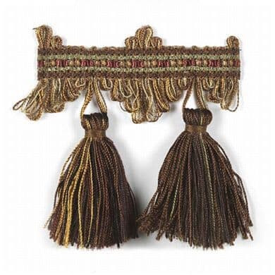 Stout Trim Nightingale 6 Walnut Trim CHINA </p><p>Repeat: H: 0.000, V: 0.000 3.5 in - My Fabric Connection -