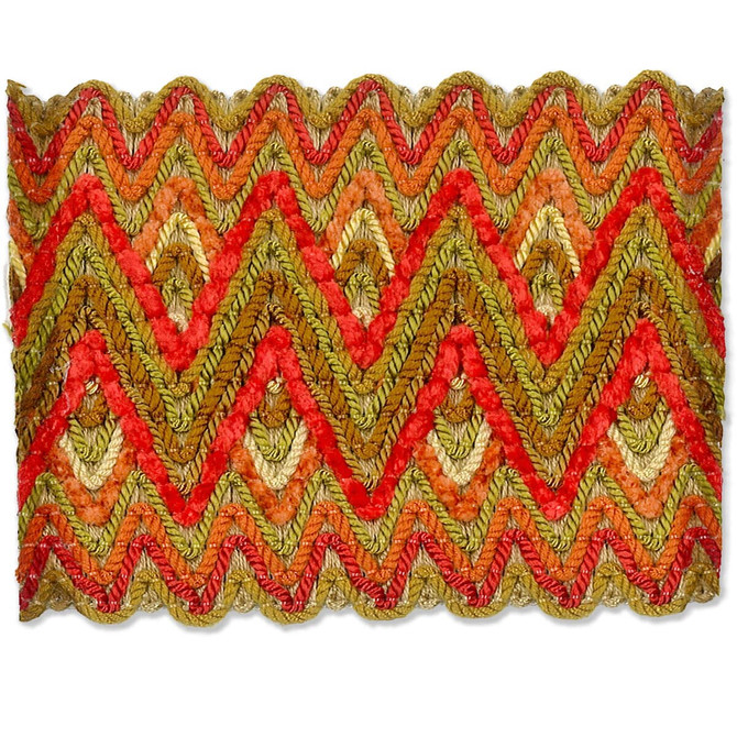 Stout Trim Asina 5 Sunset Trim 94%SVI 6%NYL CHINA </p><p>Repeat: H: 1.125, V: 0.000 3.25 in - My Fabric Connection -