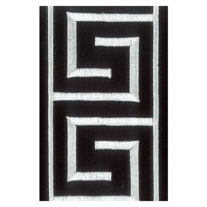 Stout Trim Pharoah 3 Onyx ILLUMINATION TRIM 100%COT 100%SVT INDIA </p><p>Repeat: 0 4 in - My Fabric Connection -