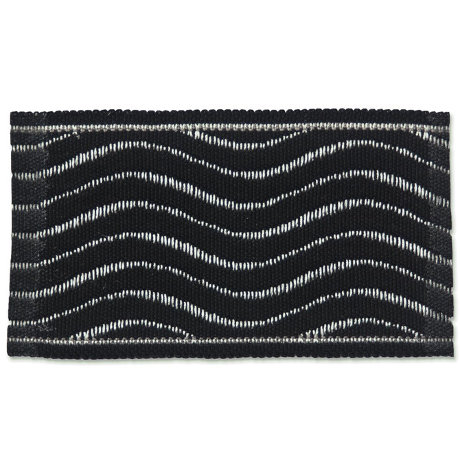 Stout Trim Signature 4 Ebony Trim 91%SVI 9%MTL CHINA </p><p>Repeat: H: 0.000, V: 0.000 2 in - My Fabric Connection -