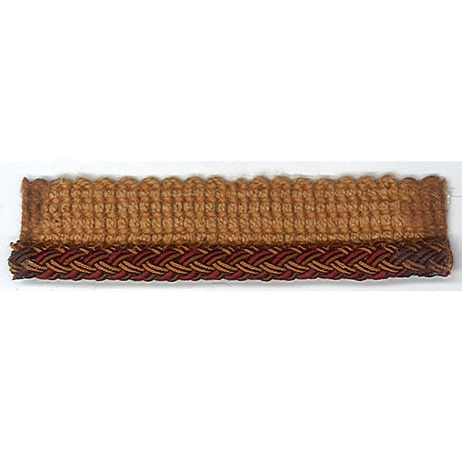 Stout Trim Alicia 2 Clove Trim 38%ACT 29%SVI 27%ACR 6%POL ITALY </p><p>Repeat: H: 0.000, V: 0.000 0.25 in - My Fabric Connection -