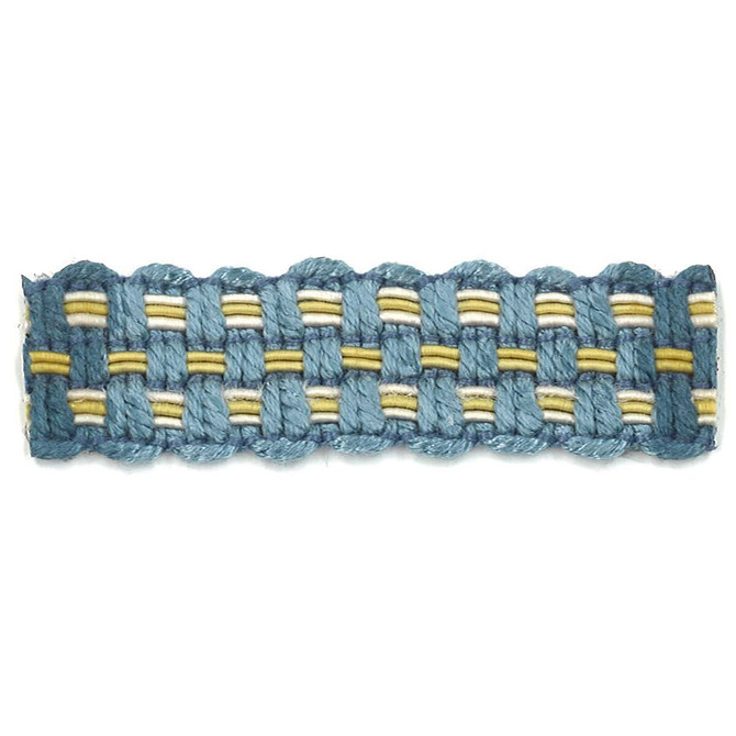 Stout Trim Adapt 13 Cornflower Trim CHINA </p><p>Repeat: H: 0.000, V: 0.000 0.88 in - My Fabric Connection -