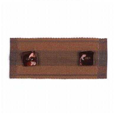 Stout Trim Manfred 1 Mahogany Trim 95%SVI 5%POL CHINA </p><p>Repeat: H: 0.000, V: 0.000 1.5 in - My Fabric Connection -