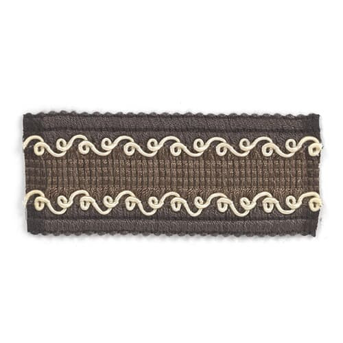 Stout Trim Chadwick 7 Flint Trim CHINA </p><p>Repeat: H: 0.000, V: 0.000 1.5 in - My Fabric Connection -