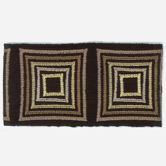 Stout Trim Boxcar 1 Onyx ACCENTS TAPES & BORDERS 100%SVI CHINA Horizontal: 2.000 and Vertical: 0.000 2 in - My Fabric Connection -