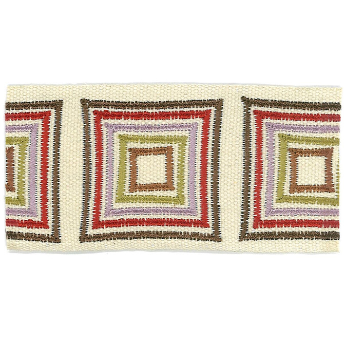 Stout Trim Boxcar 3 Mineral Accents Tapes & Borders 100% Spun Viscose CHINA Horizontal: 2 and Vertical: 0 2 in - My Fabric Connection -