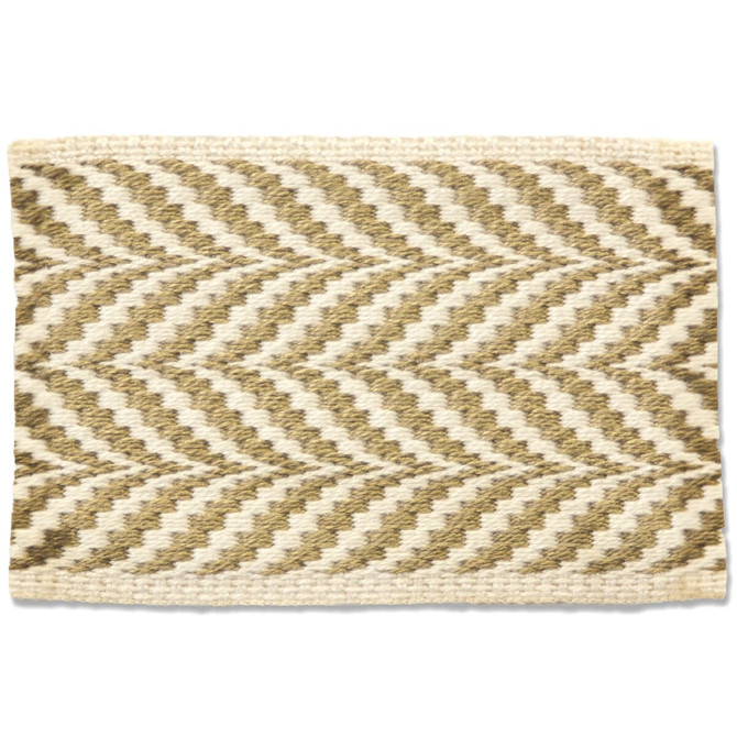 Stout Trim Riley 1 Mushroom Trim 100%SVI GERMANY </p><p>Repeat: H: 0.500, V: 0.000 2.25 in - My Fabric Connection -