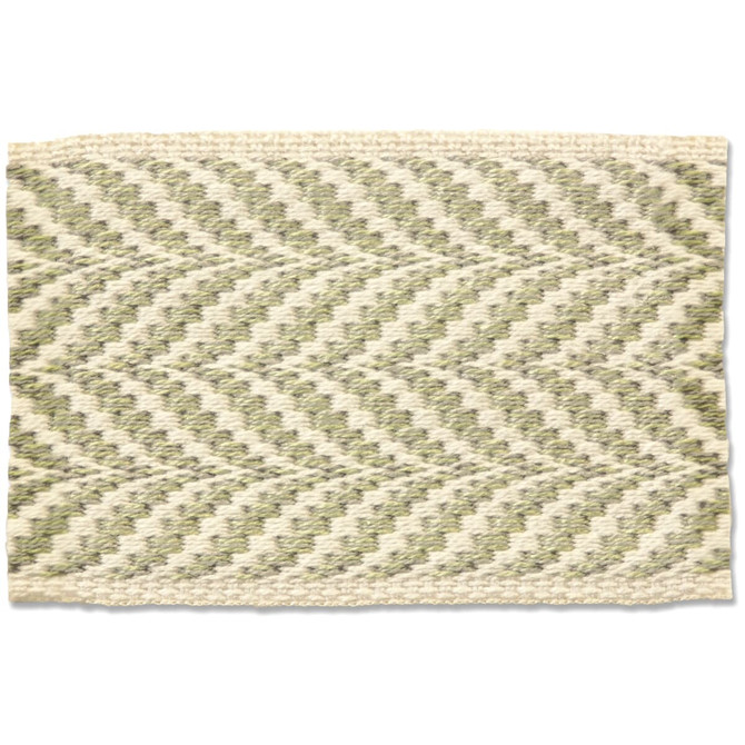 Stout Trim Riley 5 Seafoam NEW WORLD TAPES & BORDERS 100%SVI GERMANY Horizontal: 0.5 and Vertical: 0 2.25 in - My Fabric Connection -