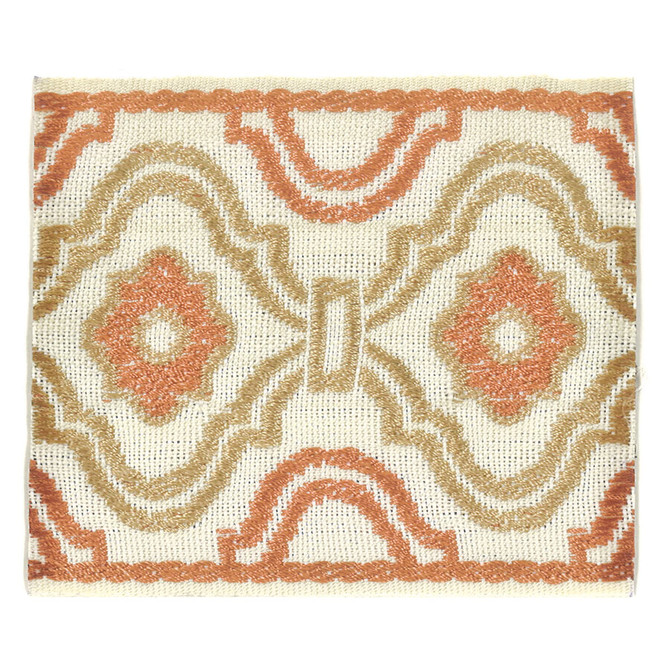 Stout Trim About 10 Tile Trim 51%SVI 49%POL CHINA </p><p>Repeat: H: 2.125, V: 0.000 3.38 in - My Fabric Connection -