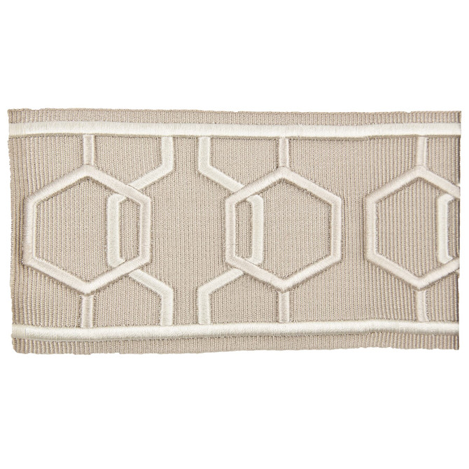 Stout Trim Drawbridge 6 Bayleaf Trim 49%Cot 45%Svi 6%Pol China </p><p>Repeat: H: 0, V: 4 0.38 in - My Fabric Connection -