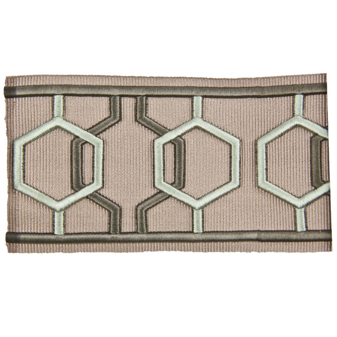 Stout Trim Emily 3 Truffle Trim 99%SVI 1%POL CHINA </p><p>Repeat: H: 3.000, V: 4.000 3 in - My Fabric Connection -