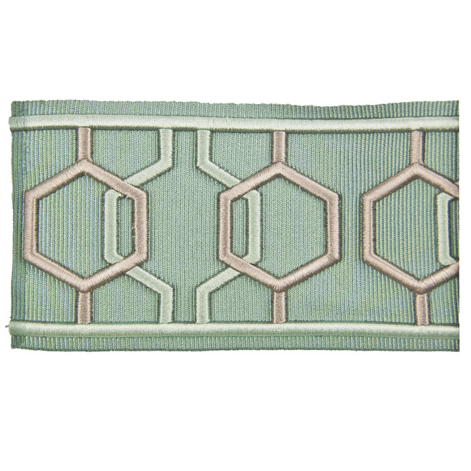 Stout Trim Emily 6 Mineral DISTINCTION TAPES 99%SVI 1%POL CHINA Horizontal: 3 and Vertical: 4 3 in - My Fabric Connection -