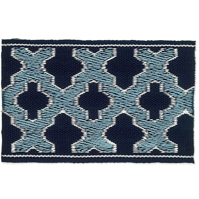 Stout Trim Elusive 1 Navy HARMONY TRIM 59%SVI 41%POL CHINA Horizontal: 0 and Vertical: 0 2.5 in - My Fabric Connection -