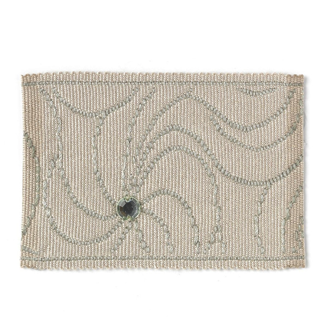 Stout Trim Casa 2 Seashore BEDAZZLE TRIM 100%SVI CHINA Horizontal: 0 and Vertical: 0 2.5 in - My Fabric Connection -