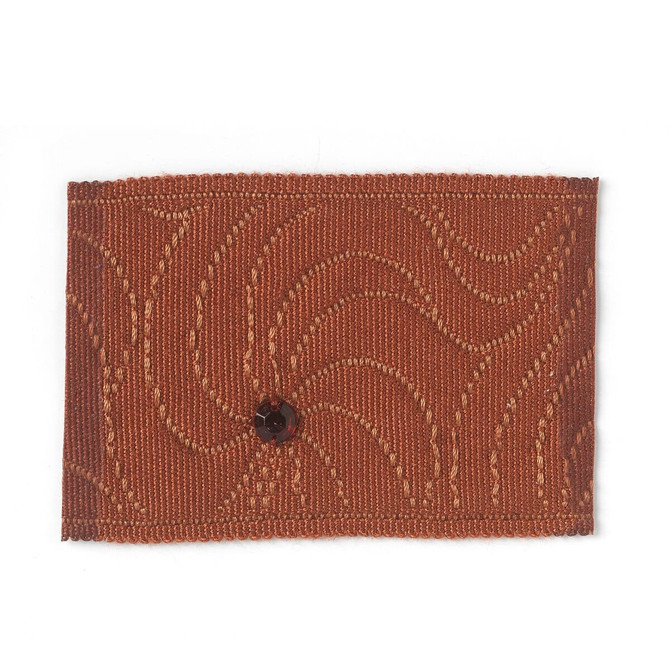 Stout Trim Casa 4 Coral BEDAZZLE TRIM 100%SVI CHINA </p><p>Repeat: 0 2.5 in - My Fabric Connection -