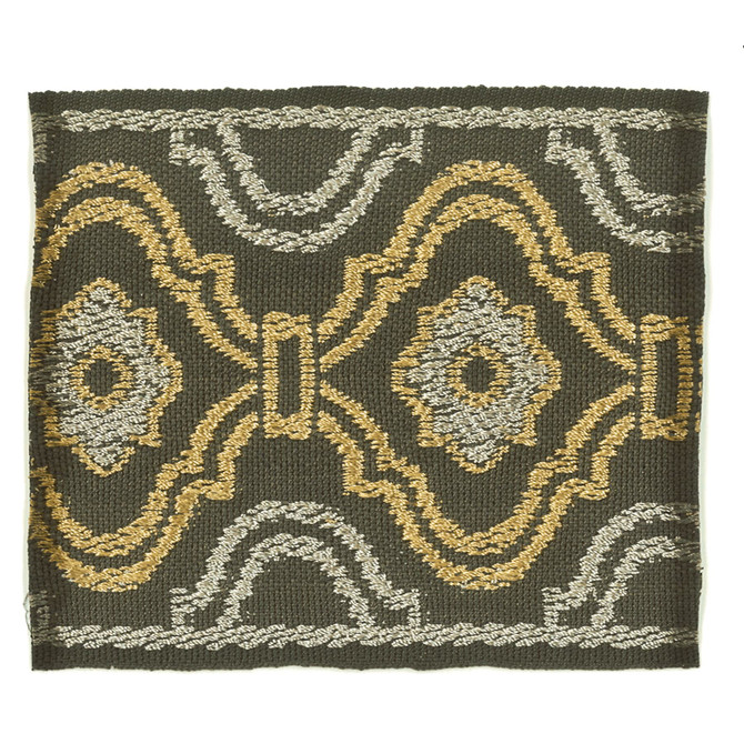 Stout Trim About 2 Grey INSIGHTS TRIM 51%SVI 49%POL CHINA Horizontal: 2.125 and Vertical: 0 3.38 in - My Fabric Connection -