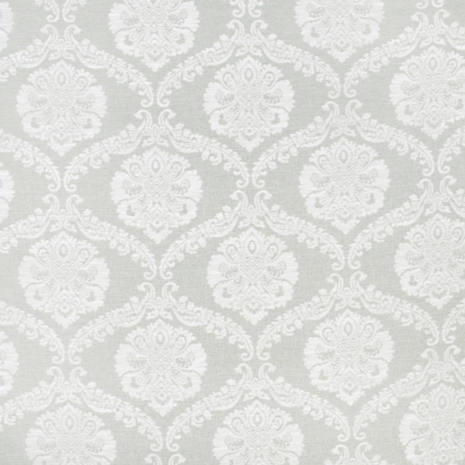 Carole Fabric Misty Waters Sterling SILVER FOX 60% Viscose, 40% Polyester China N/A </p><p>Repeat: 13 3/4" V, 15 3/8" H 56" - My Fabric Connection -