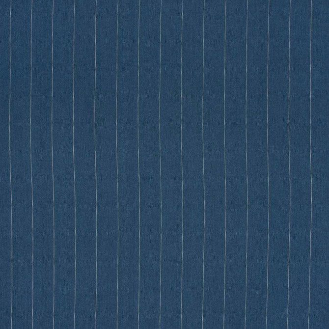 Carole Fabric Bluesy Stripe Cobalt In Tune 100% Cotton India Passes 15,000 Double Rubs Wyzenbeek Horizontal: 2375 and Vertical: 0 54 - My Fabric Connection -