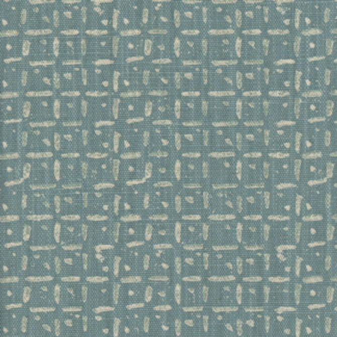 Carole Fabric Down Below Seafoam Clean Comfort 85% Cotton, 15% Linen Printed In USA Passes 24,000 Double Rubs Wyzenbeek Horizontal: 9" and Vertical: 6 3/8" 54" - My Fabric Connection -