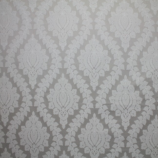 Carole Fabric Amaranthus Pewter Frosted Glass 100% Polyester India N/A Horizontal: 12 3/4" and Vertical: 16 3/8" V 54" - My Fabric Connection -