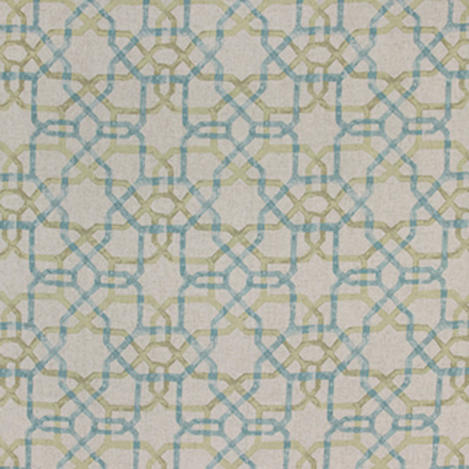 Carole Fabric Reaching Out Spa Seamist 80% Polyester, 20% Linen China Passes 30,000 Double Rubs Wyzenbeek </p><p>Repeat: 12 5/8" V, 13 3/8" H 57" - My Fabric Connection -