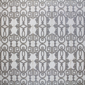 Carole Fabric Road House Champagne Imperial Garden 100% Cotton Printed In USA Passes 20,000 Double Rubs Wyzenbeek Horizontal: 13 1/2" and Vertical: 12 5/8" 57" - My Fabric Connection -