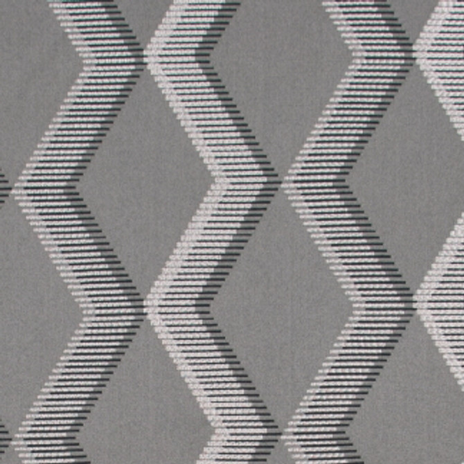 Carole Fabric Never Say Never Pewter SILVER FOX 61% Polyester, 39% Cotton India Passes 15,000 Double Rubs Wyzenbeek Horizontal: 7" and Vertical: 6" V 56" - My Fabric Connection -