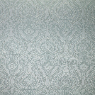 Carole Fabric Great Things Aqua Mint Truffle 100% Polyester India N/A </p><p>Repeat: 26" V, 12 3/4" H 52" - My Fabric Connection -