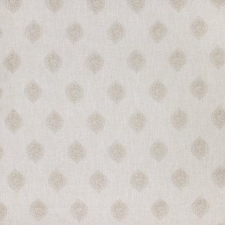 Carole Fabric Trinity Knot Dove Natural Envy 95% Polyester, 5% Linen China N/A Horizontal: 8" and Vertical: 11 3/4" V 52" - My Fabric Connection -