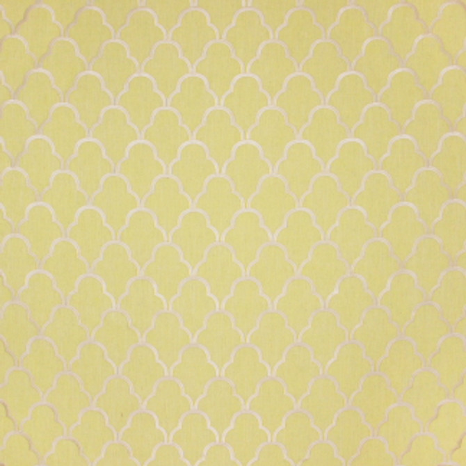 Carole Fabric Cloud Nine Saffron Tiger's Eye 50% Polyester, 35% Viscose, 15% Linen China 5 1/2" V, 4 1/2" H 50" - My Fabric Connection -