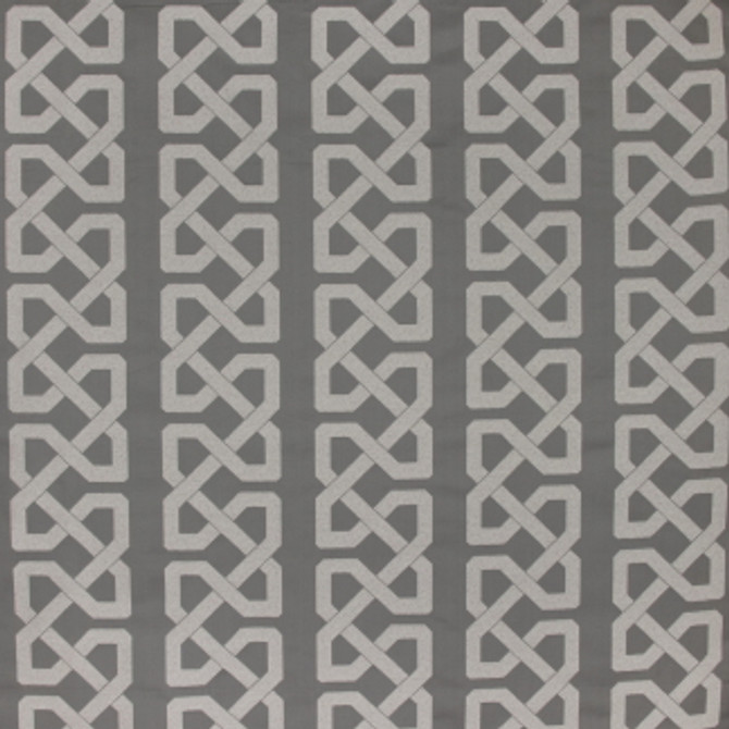 Carole Fabric Grand Cable Cinder Sandalwood 100% Polyester India N/A Horizontal: 9 1/8" and Vertical: 8 1/2" V 54" - My Fabric Connection -