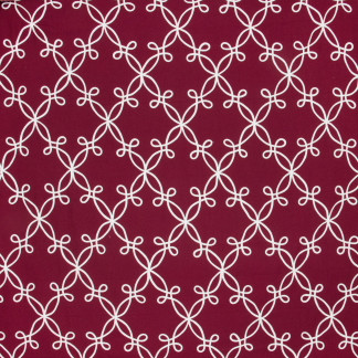 Carole Fabric Precise Bordeaux Mulberry Sangria 60% Polyester, 30% Cotton, 10% Linen India N/A Horizontal: 8 1/2" and Vertical: 11 1/2" V 52" - My Fabric Connection -