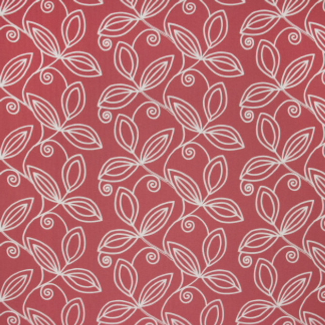 Carole Fabric Lovely Leaf Coral Summer Garden 100% Polyester India N/A </p><p>Repeat: 9 1/2" V, 18" H 54" - My Fabric Connection -