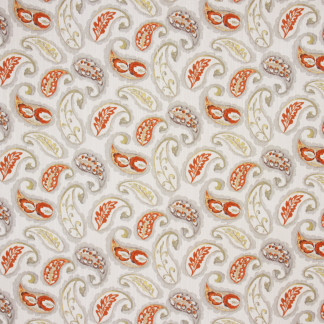 Carole Fabric Dallying Citrus Tiger's Eye 100% Polyester China Passes 50,000 Double Rubs Wyzenbeek </p><p>Repeat: 18" V, 18" H 54" - My Fabric Connection -