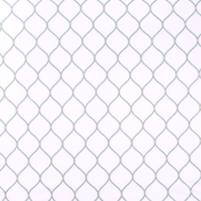 Carole Fabric You Got Me Spa Mountain Sky 70% Cotton, 25% Polyester, 5% Linen India Passes 50,000 Double Rubs Wyzenbeek Horizontal: 425 and Vertical: 625 52 - My Fabric Connection -