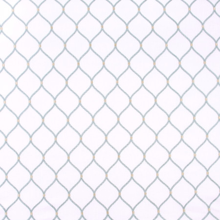 Carole Fabric You Got Me Spa MOUNTAIN SKY 70% Cotton, 25% Polyester, 5% Linen India Passes 50,000 Double Rubs Wyzenbeek Horizontal: 4 1/4" and Vertical: 6 1/4" V 52" - My Fabric Connection -