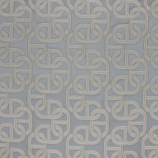 Carole Fabric Reservation Pewter Park Cities 82% Cotton, 18% Polyester China 13" V, 9 3/4"H 54" - My Fabric Connection -