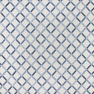 Carole Fabric Defining Essence Marine Color Play 73% Cotton, 27% Polyester India Passes 30,000 Double Rubs Wyzenbeek Horizontal: 9" and Vertical: 9 3/8" V 54" - My Fabric Connection -