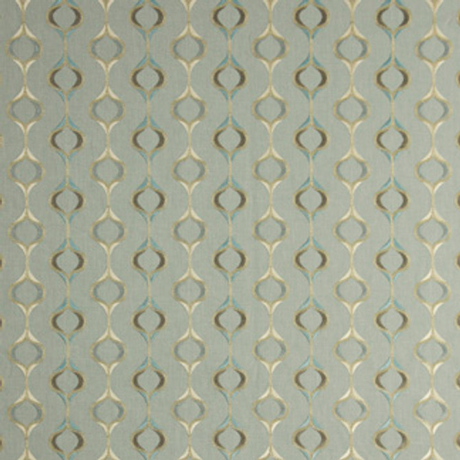 Carole Fabric Climbing Higher Mermaid Sea Glass 60% Cotton, 40% Polyester India Passes 30,000 Double Rubs Wyzenbeek Horizontal: 4 1/4" and Vertical: 3 1/8" V 51" - My Fabric Connection -
