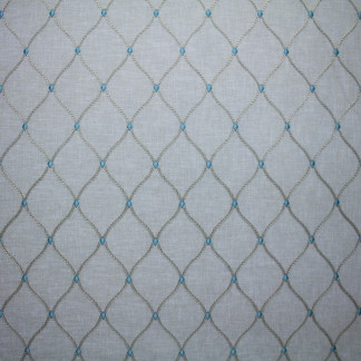 Carole Fabric Alor Dew Enclave 100% Polyester India Passes 15,000 Double Rubs Wyzenbeek </p><p>Repeat: 6 1/8" V, 4 1/4" H 51" - My Fabric Connection -