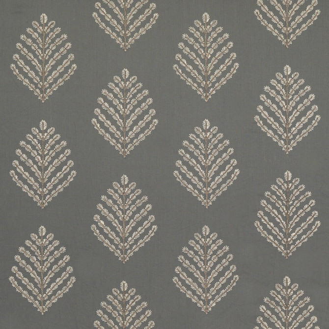 G P & J Baker Fabric Treen Dove Fabric LINEN - 65%;VISCOSE - 35% India </p><p>Repeat: H: 17.927, V: 11.426 53.978 - My Fabric Connection -