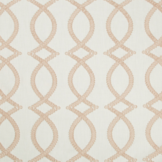 Kravet Design Fabric Maxime Blush KATE SPADE AMUSEMENTS VISCOSE - 75%;LINEN - 25% India Horizontal: 6.5 and Vertical: 9 51 - My Fabric Connection -