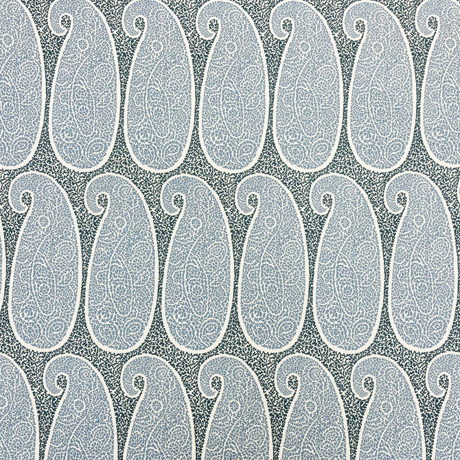 Gaston Y Daniela Fabric Yaiza Azul Fabric VISCOSE - 70%;COTTON - 30% India MEDIUM </p><p>Repeat: H: 14, V: 33 54 - My Fabric Connection -